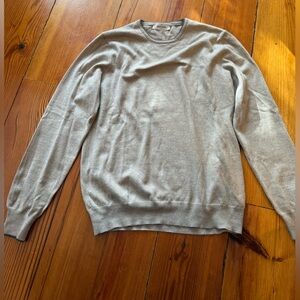 Gran Sasso Light Gray Crewneck Sweater